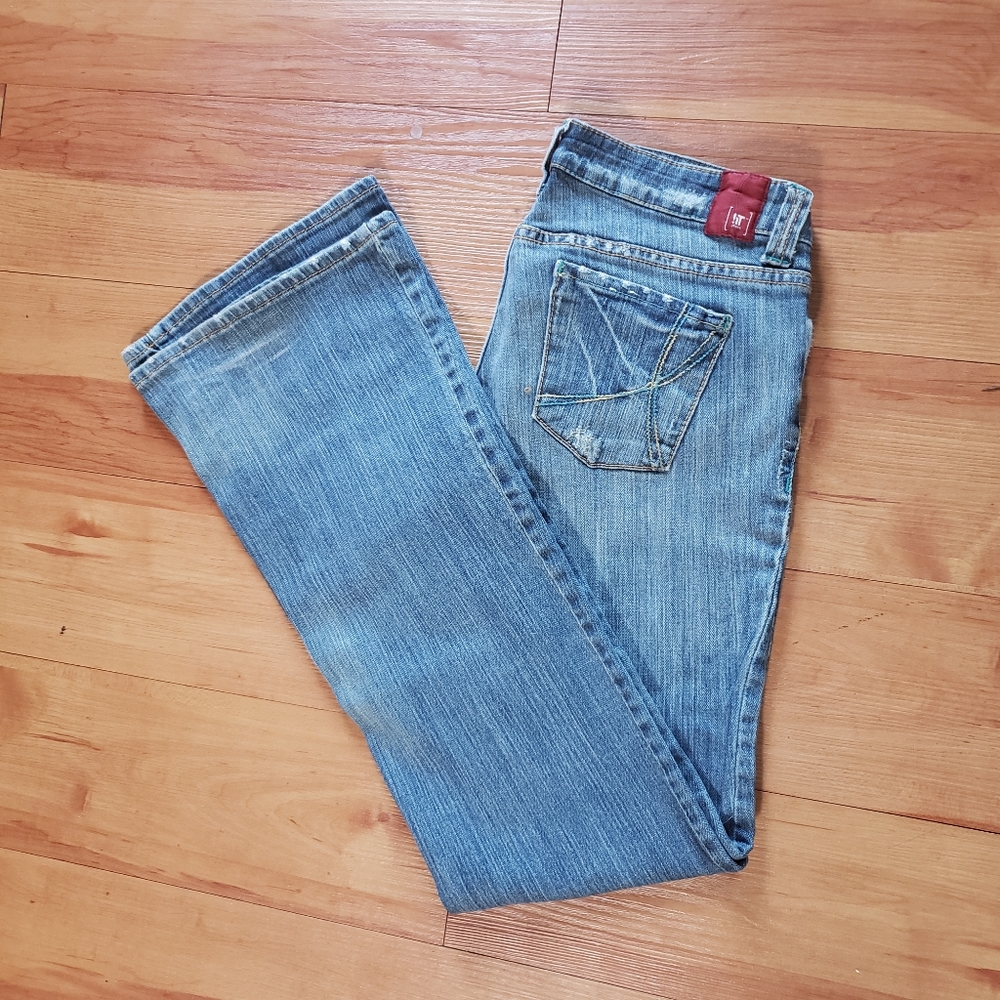IT! Jeans distressed flare denim size 29 - Picture 2 of 7
